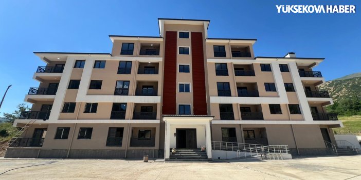 Hakkari ve ilçelerinde sağlık personelleri için 224 lojman projesi sürüyor