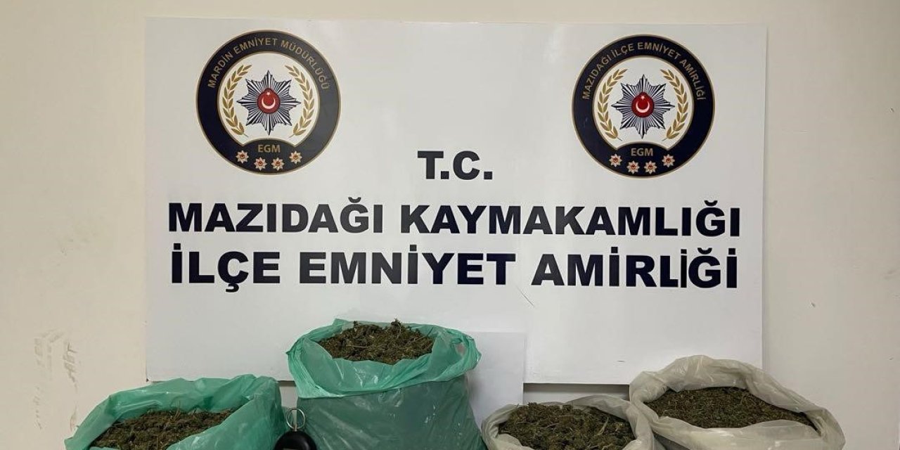 Mardin’de 4 kilo 636 gram uyuşturucu ele geçirildi: 2 gözaltı