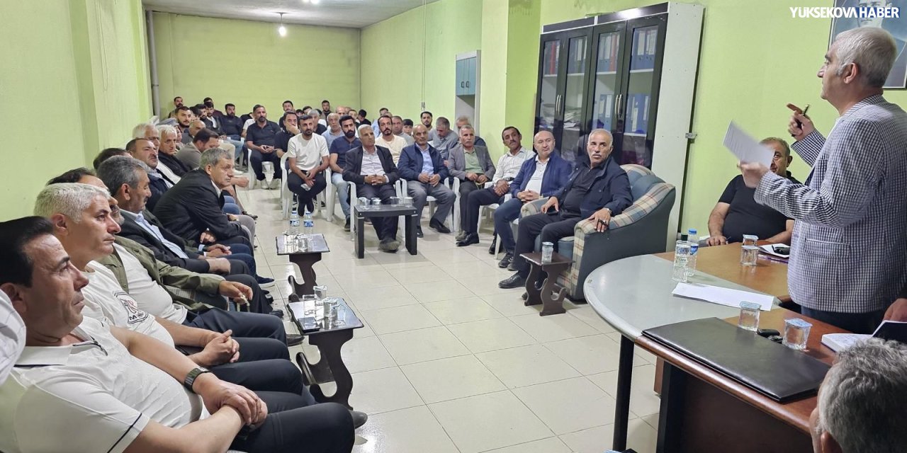 Yüksekova’da toplu taşıma hizmetleri değerlendirildi