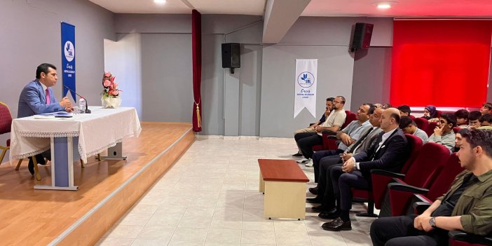 BİK Van Bölge Müdürü Tokgöz, Ercişli öğrencilerle geleceği konuştu