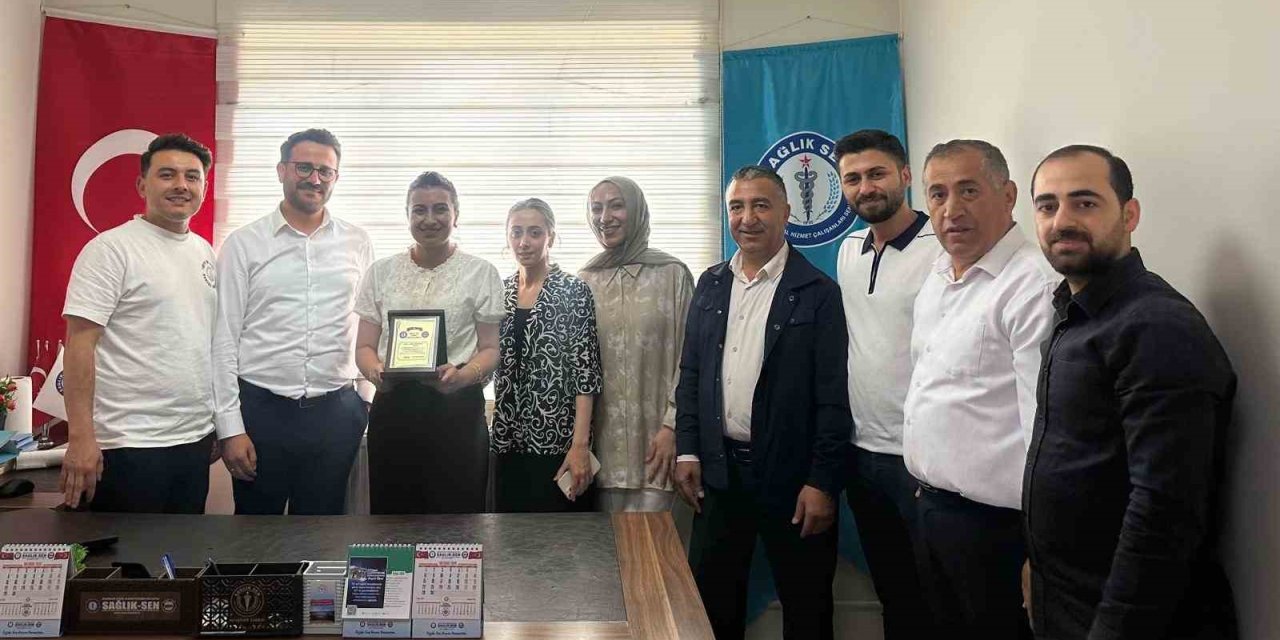 Şırnak’ta görev yapan hemşireye anlamlı veda