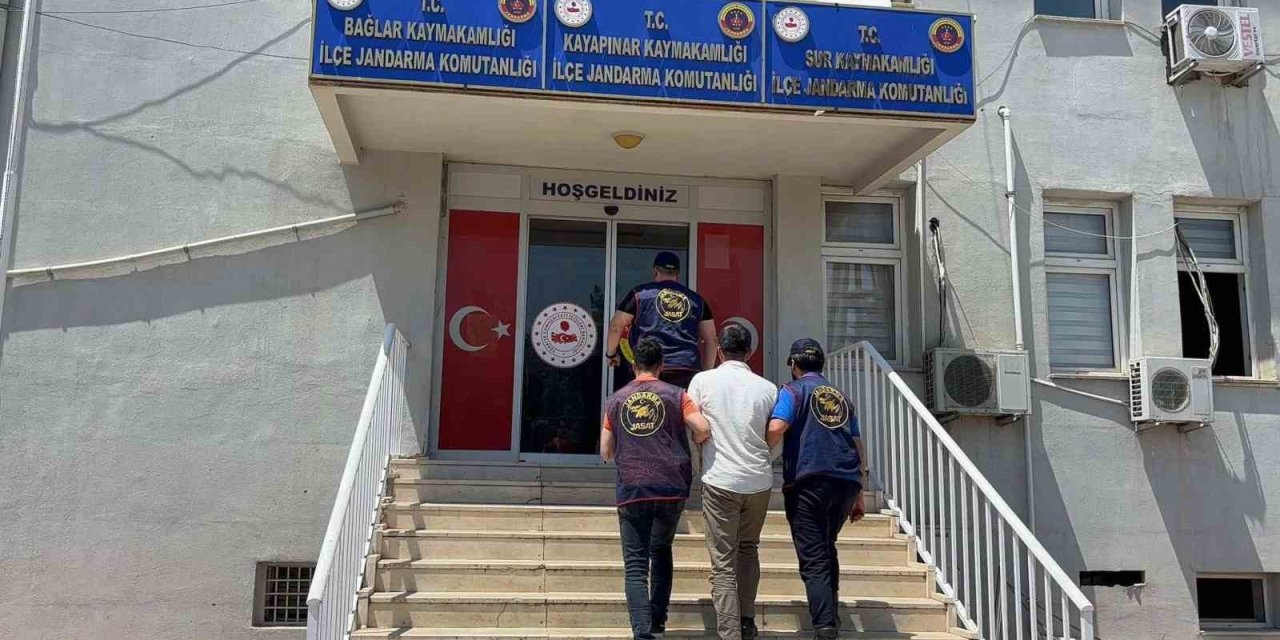 Diyarbakır’da kesinleşmiş hapis cezası bulunan 141 hükümlü yakalandı