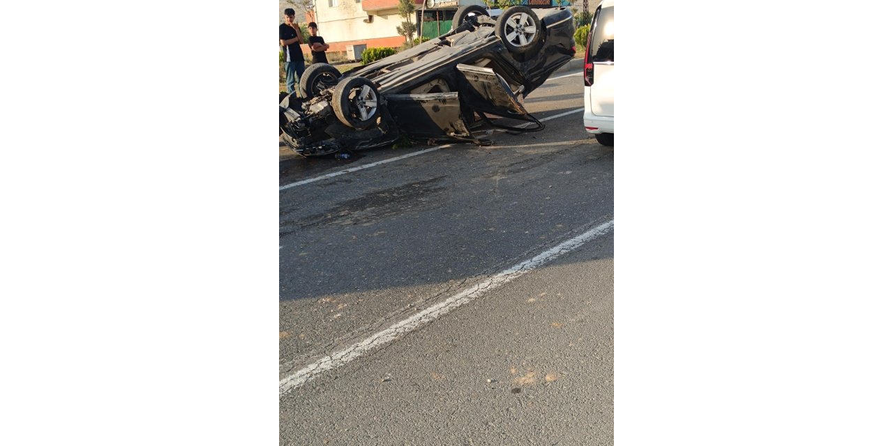 Diyarbakır’da trafik kazası: 3 kişi yaralandı