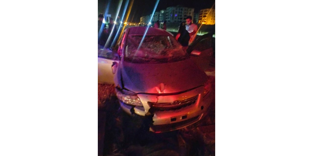 Diyarbakır’da trafik kazası: 1 yaralı