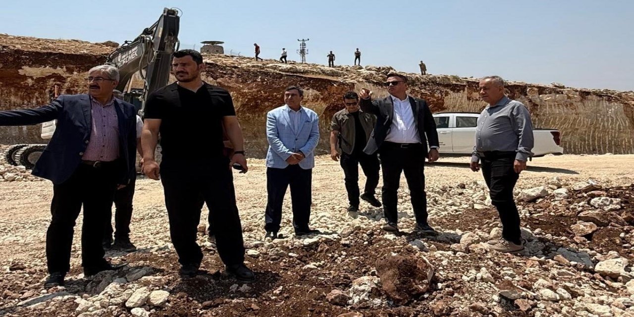Şırnak'ta şantiye ve konkasör tesisinde inceleme