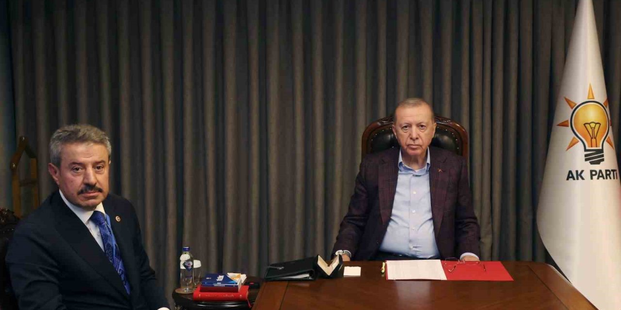 Tatar, Şırnak’ın projelerini Cumhurbaşkanı Erdoğan’a sundu