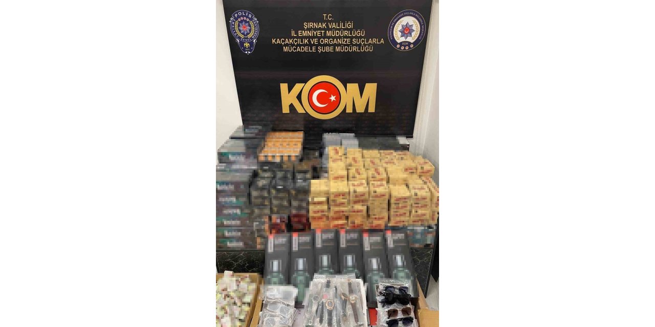 Şırnak’ta asayiş, narkotik ve kaçakçılık operasyonu: 1 kişi tutuklandı
