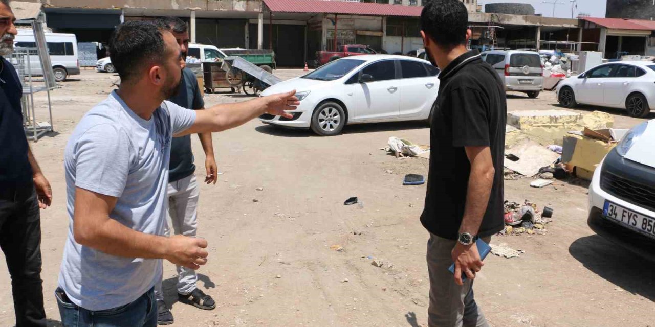 Diyarbakır'da tarihi sebze-meyve hali esnafından yetkililere çağrı