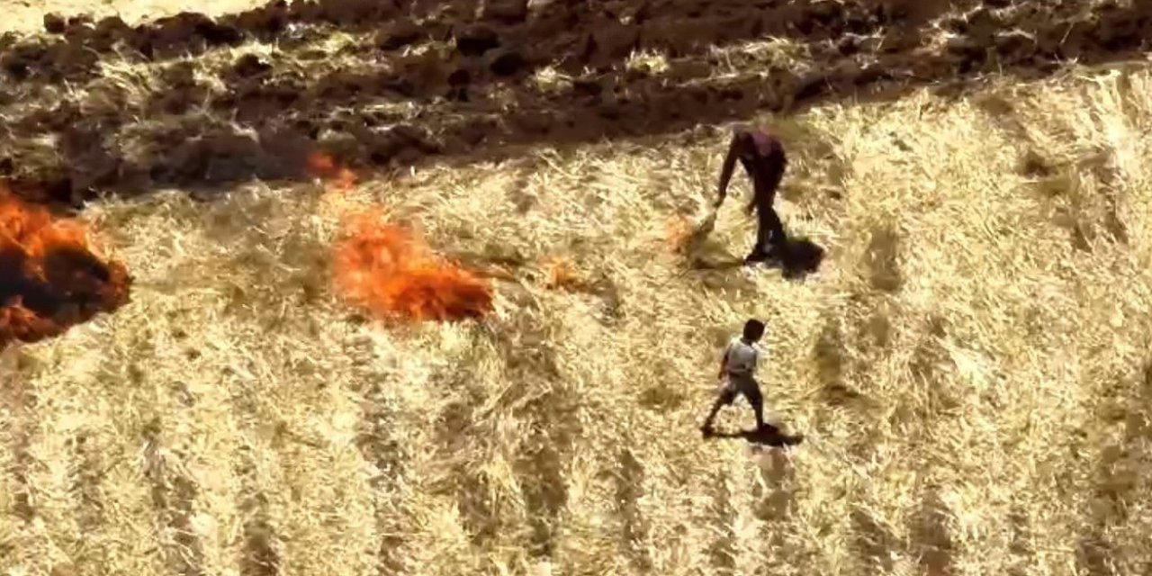 Diyarbakır'da dronlarla 29 kaçak trafo ve anız yakanlar tespit edildi