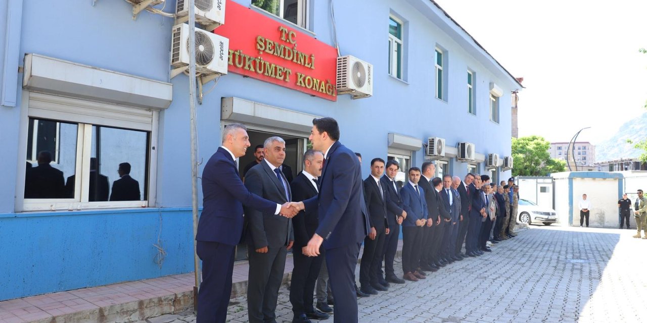Şemdinli Kaymakamı Fatih Erdoğan görevine başladı