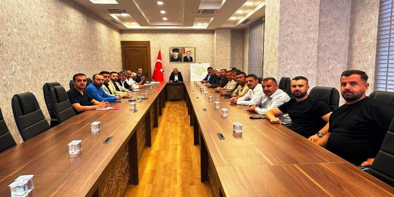 Silopi’de dev Sera OTB Projesi için toplantı yapıldı
