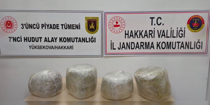 Yüksekova’da 11,3 kilogram skunk ele geçirildi: 1 kişi tutuklandı
