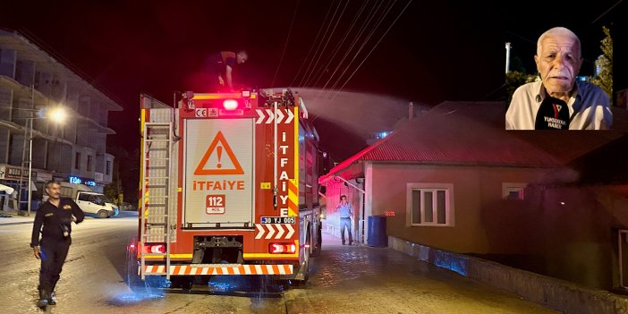 Yüksekova’da evlerin dibinde çıkan yangın paniğe neden oldu