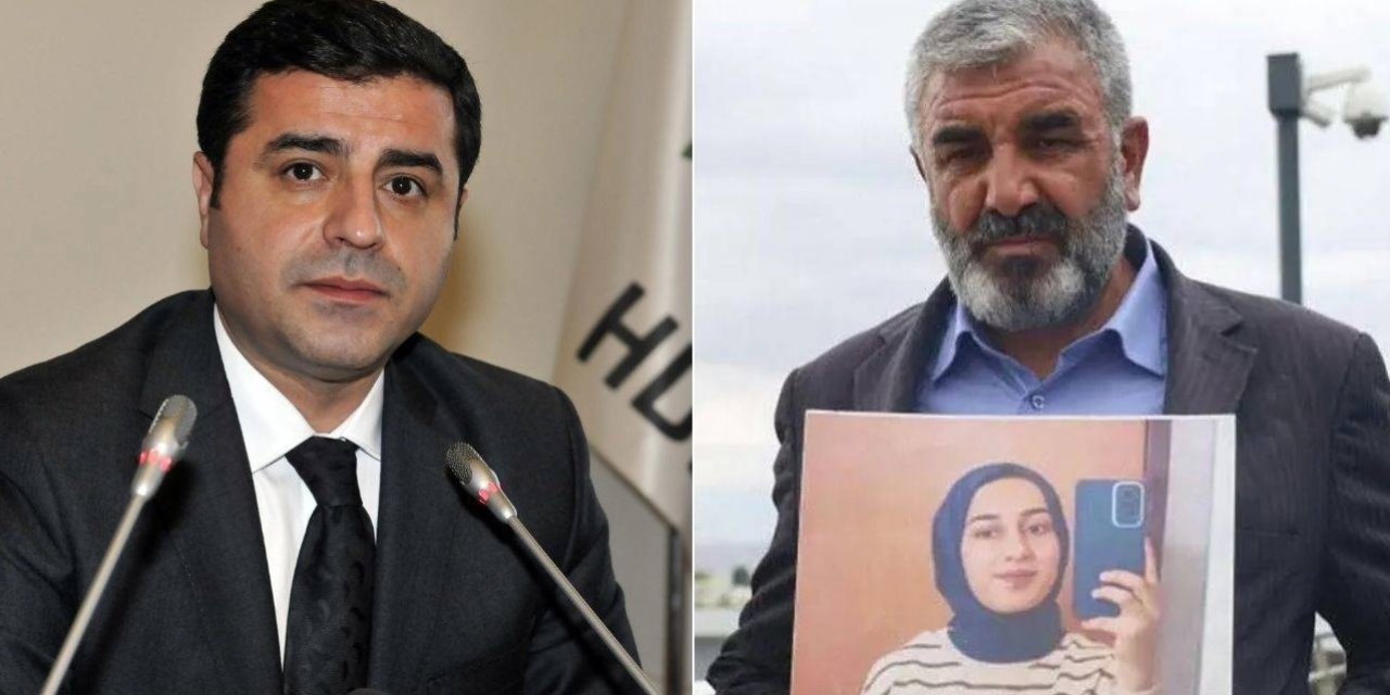 Selahattin Demirtaş, Rojin Kabaiş'in babası ve amcasıyla görüştü