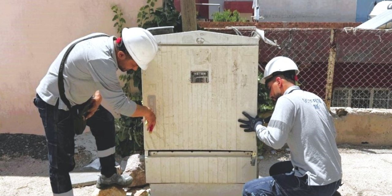 Mardin’de 2 bine yakın elektrik panosuna yetkisiz müdahale