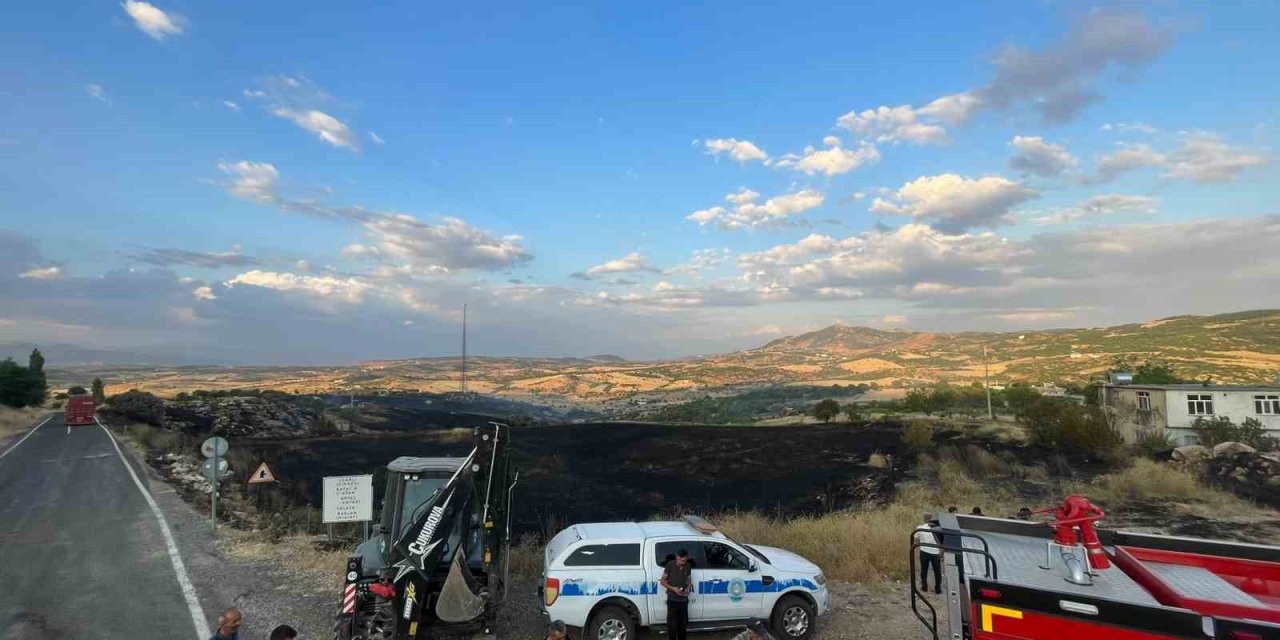 Diyarbakır'ın Lice ilçesinde yangın 5 saat sonra söndürüldü