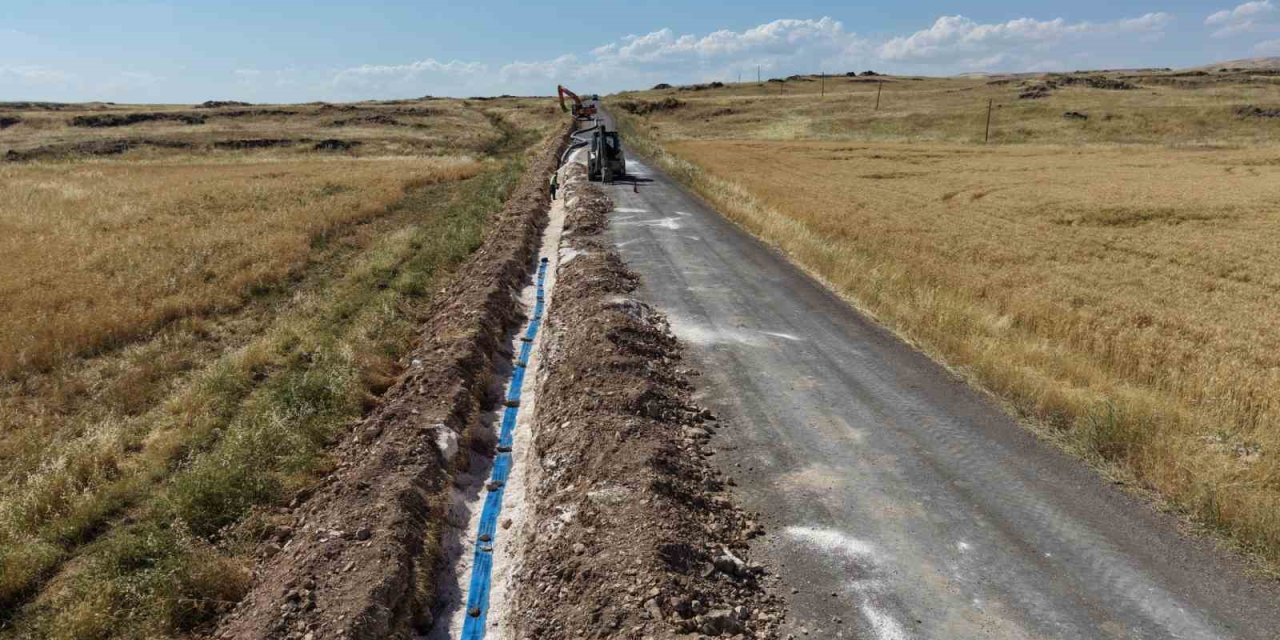 Mardin’in en büyük grup içme suyu hattında yenileme çalışmaları devam ediyor