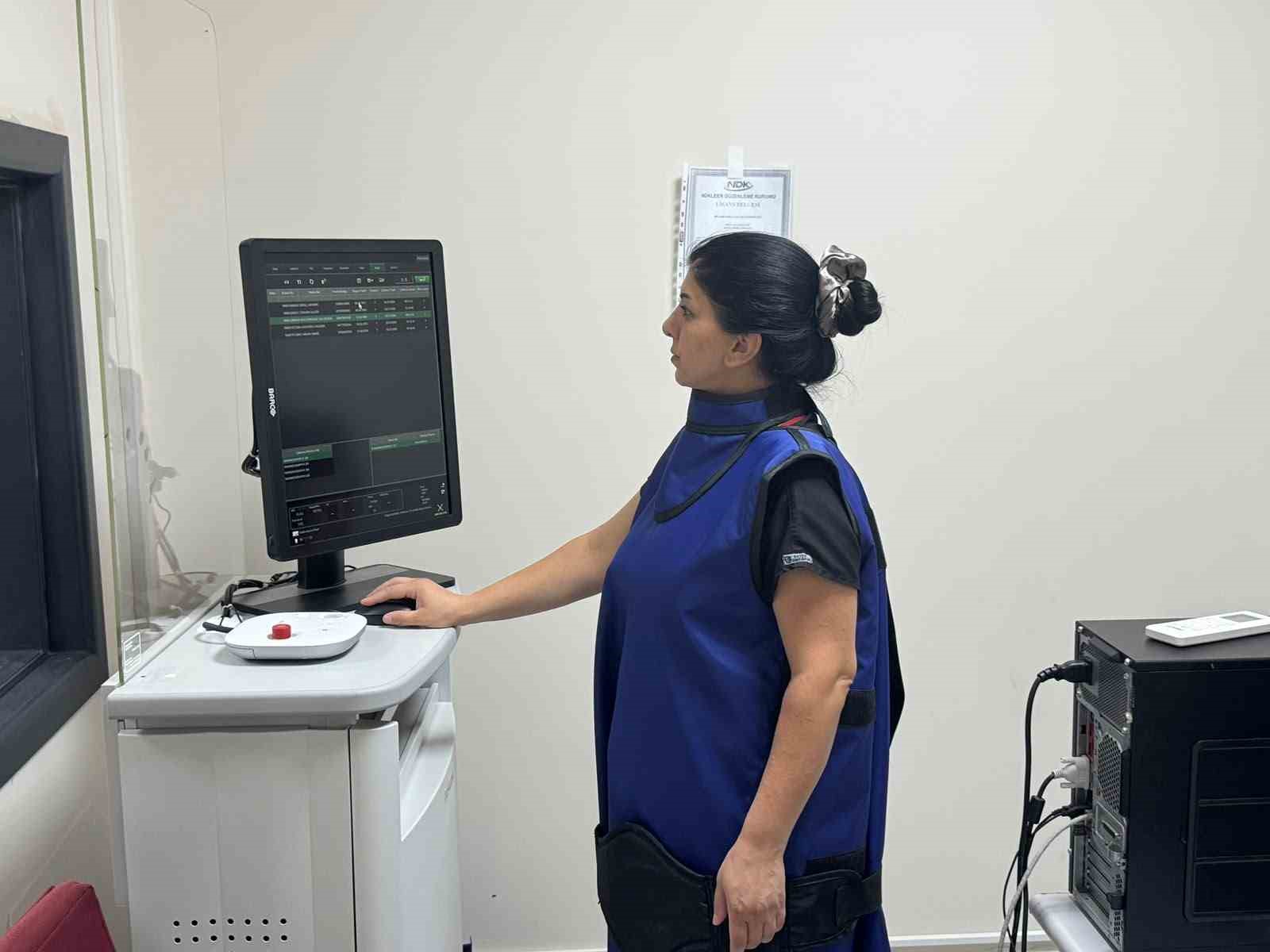 Bağlar KETEM’de mamografi cihazı hizmette