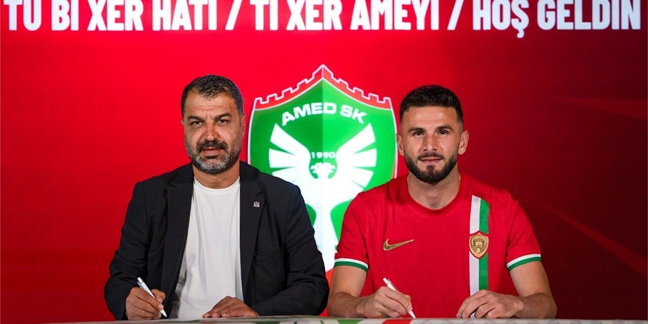 Amedspor’dan savunmaya Kosovalı milli takviyesi