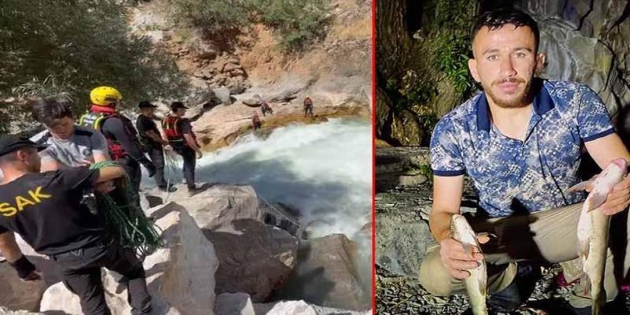 Çayda kaybolan Erkan’ı arama çalışmaları 4’üncü gününde