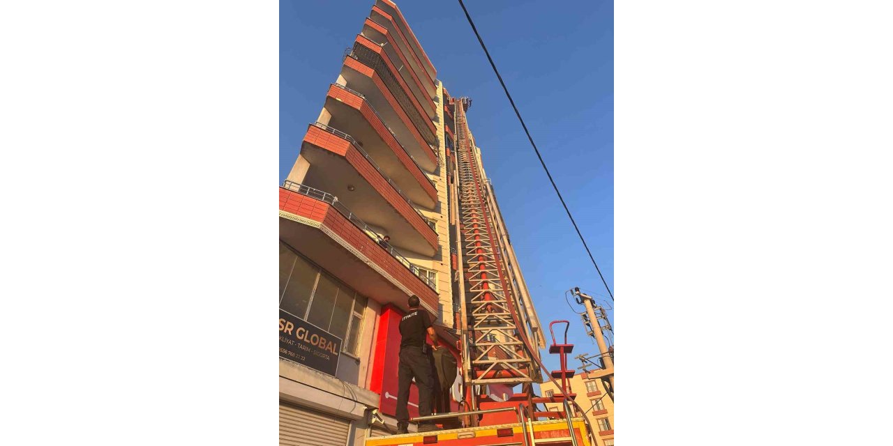 Mardin’de apartmanda çıkan yangın söndürüldü