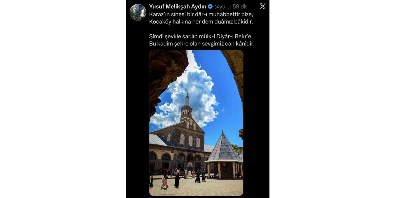 Vali Yardımcısı Aydın, Diyarbakır’a hizmetini duyurdu