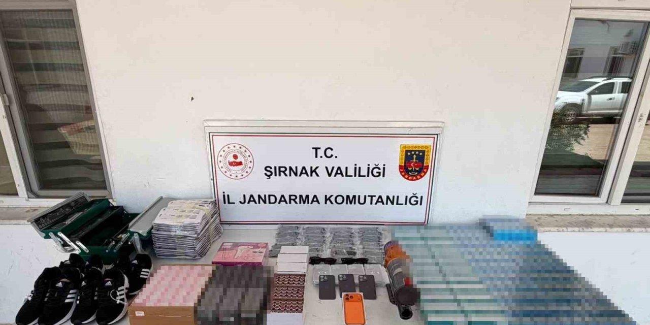Şırnak’ta silah, sigara ve milyonluk kaçak ürün ele geçirildi