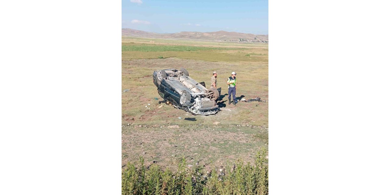 Eski belediye başkanının kullandığı araç takla attı: 4 yaralı