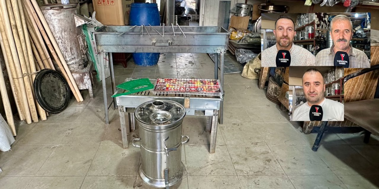 Yüksekova'da piknik sezonunda mangal ve semaver fiyatları yükseldi