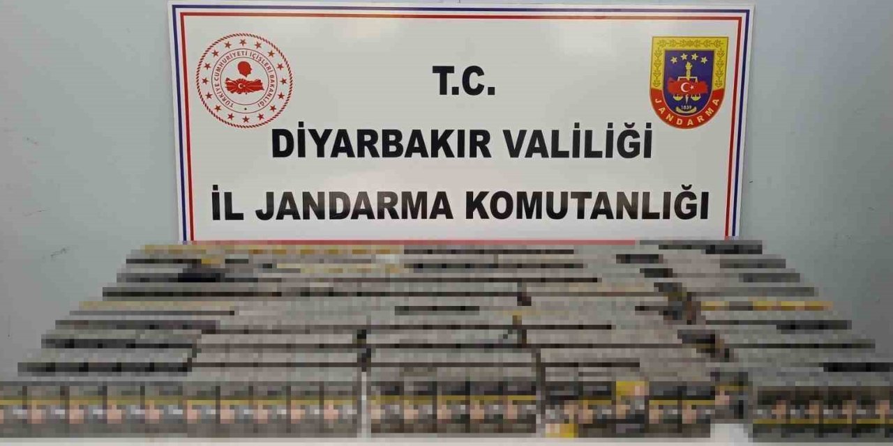 Diyarbakır’da çok sayıda gümrük kaçağı ürün ele geçirildi