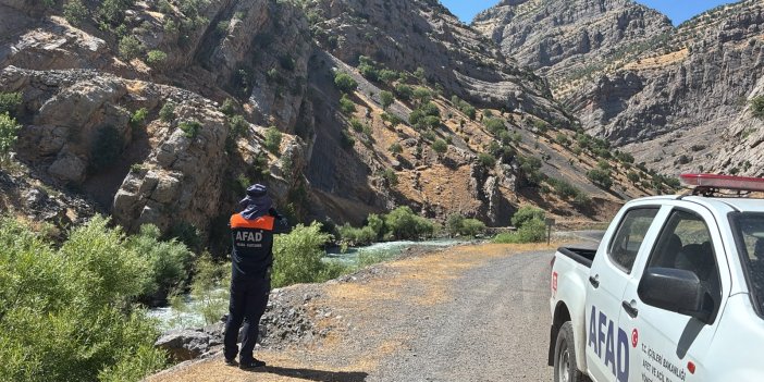 Habur Çayı'nda kaybolan Erkan 1 haftadır aranıyor