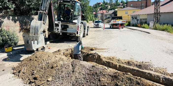 Yüksekova’da doğalgaz çalışmaları sürüyor