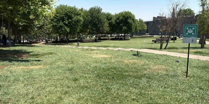 Sıcaklık yüzünden Diyarbakır’da tarihi mekanlar boş kaldı