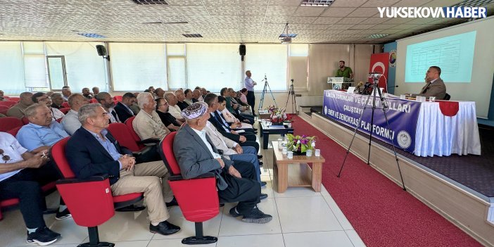 Hakkari ve ilçelerinin sorunları için ortak çözüm arayışı
