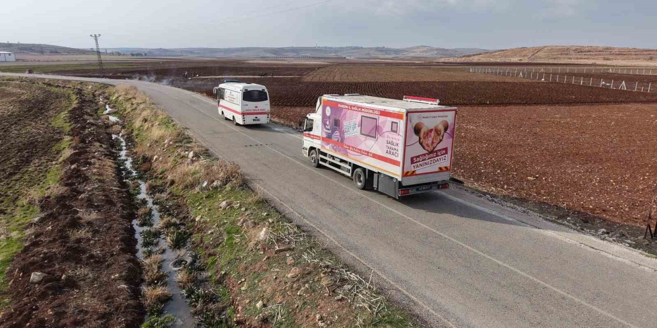 Gezici mobil mamografi aracı Midyat’ta kanser taramalarını vatandaşlara ulaştırdı