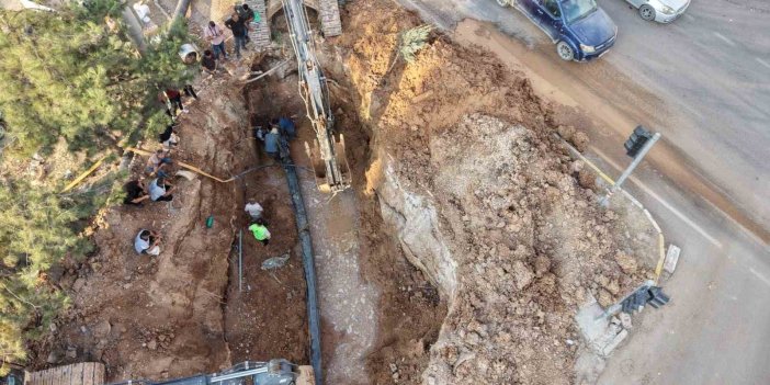 Mardin’deki 14 mahallenin içme suyu hattı yenilendi