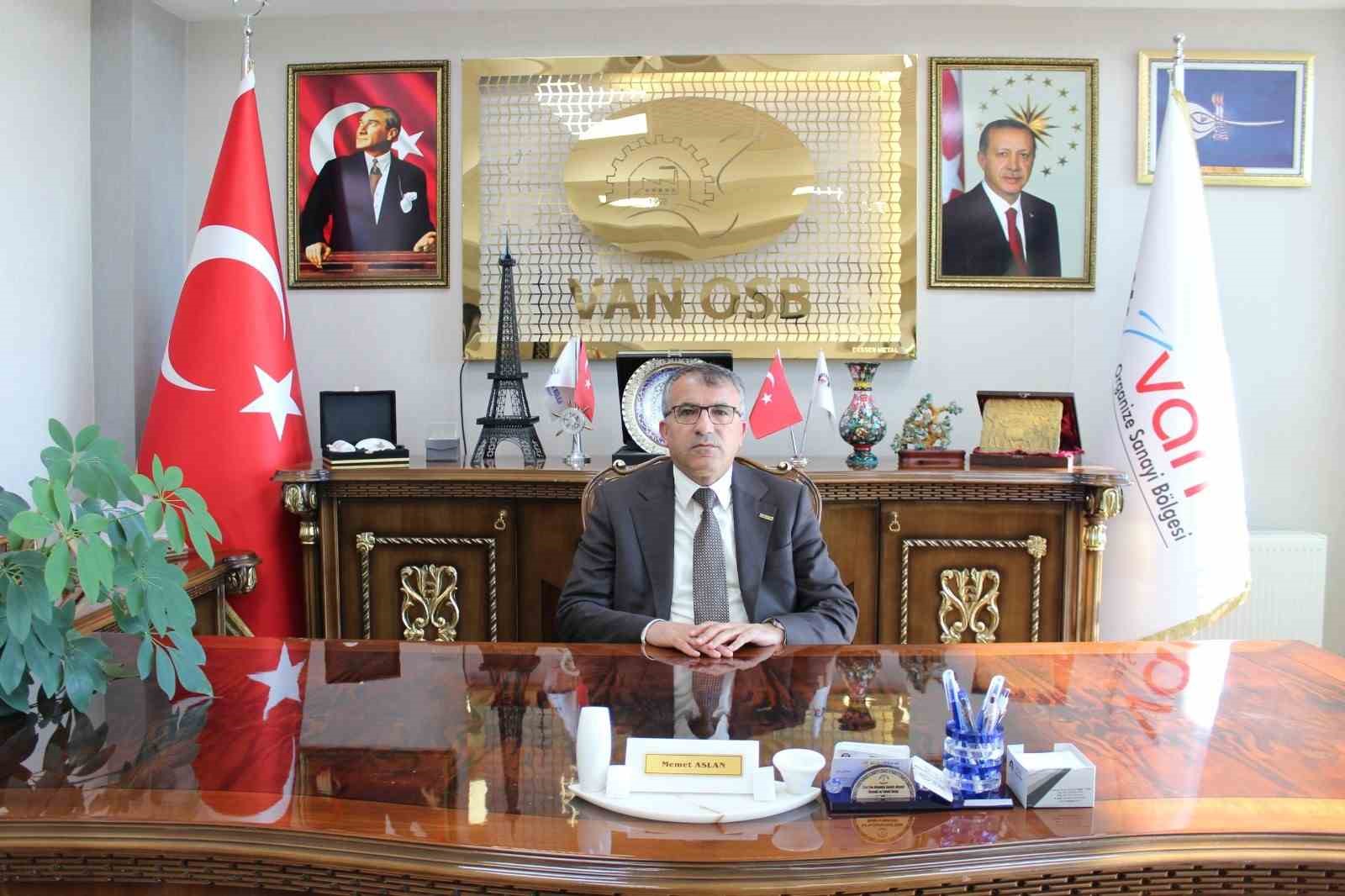 Van OSB Başkanı Aslan: "Gazetecilik onurlu ve şerefli bir meslektir"
