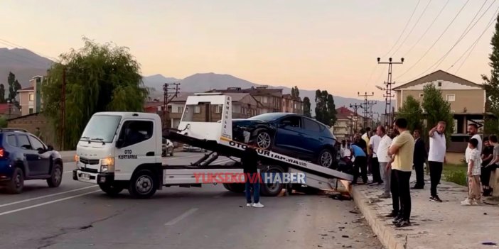 Yüksekova’da aynı gün 4 trafik kazası: 1 ölü, 8 yaralı