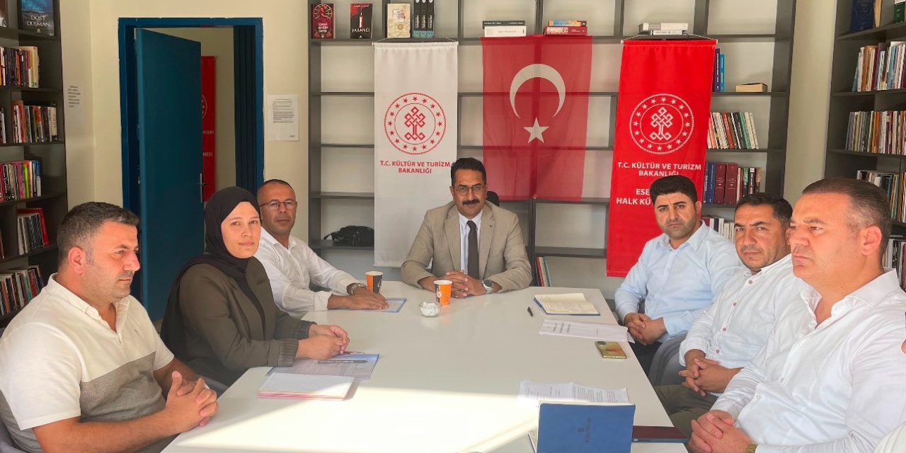 Kütüphaneler arası eşgüdüm toplantısı Esendere’de gerçekleştirildi