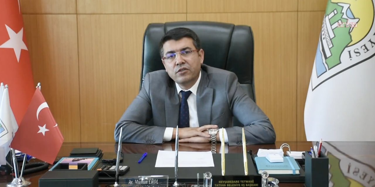 DEM Parti'den Tatvan Belediye Eşbaşkanı Mümin Erol hakkında karar