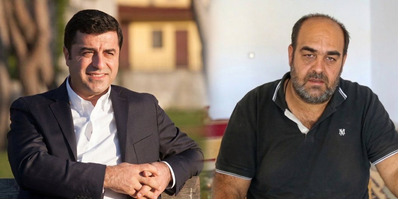 Selahattin Demirtaş, Narin Güran’ın babası Arif Güran ile görüştü