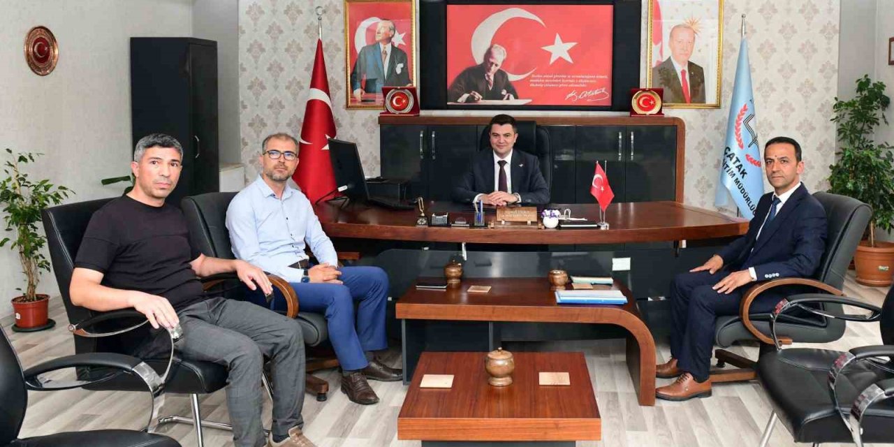 Kaymakam Sarı’dan İlçe Millî Eğitim Müdürlüğüne ziyaret
