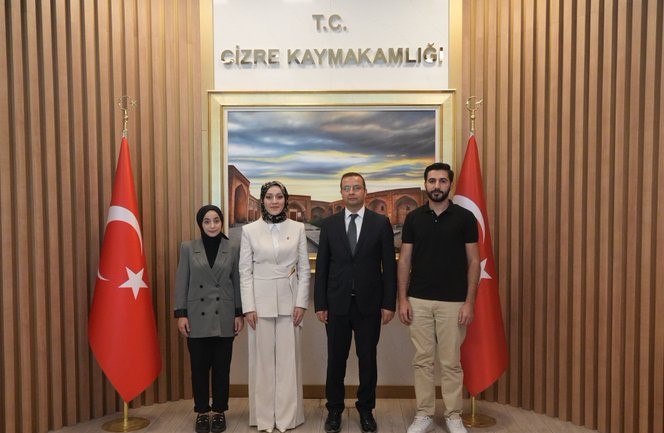 Cizre Kaymakamına TEKNOFEST Drone Şampiyonası bilgilendirmesi