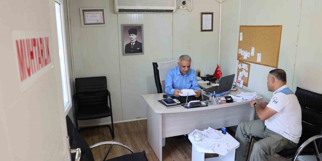 Diyarbakır'da muhtar, boşanma tebligatlarına dikkat çekti