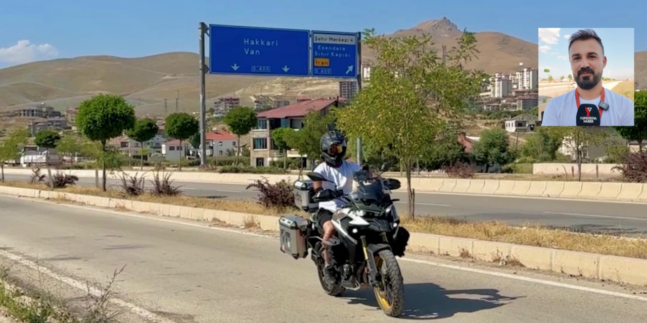Orta Asya'yı motosikletle gezen Kayhan, deneyimlerini anlattı
