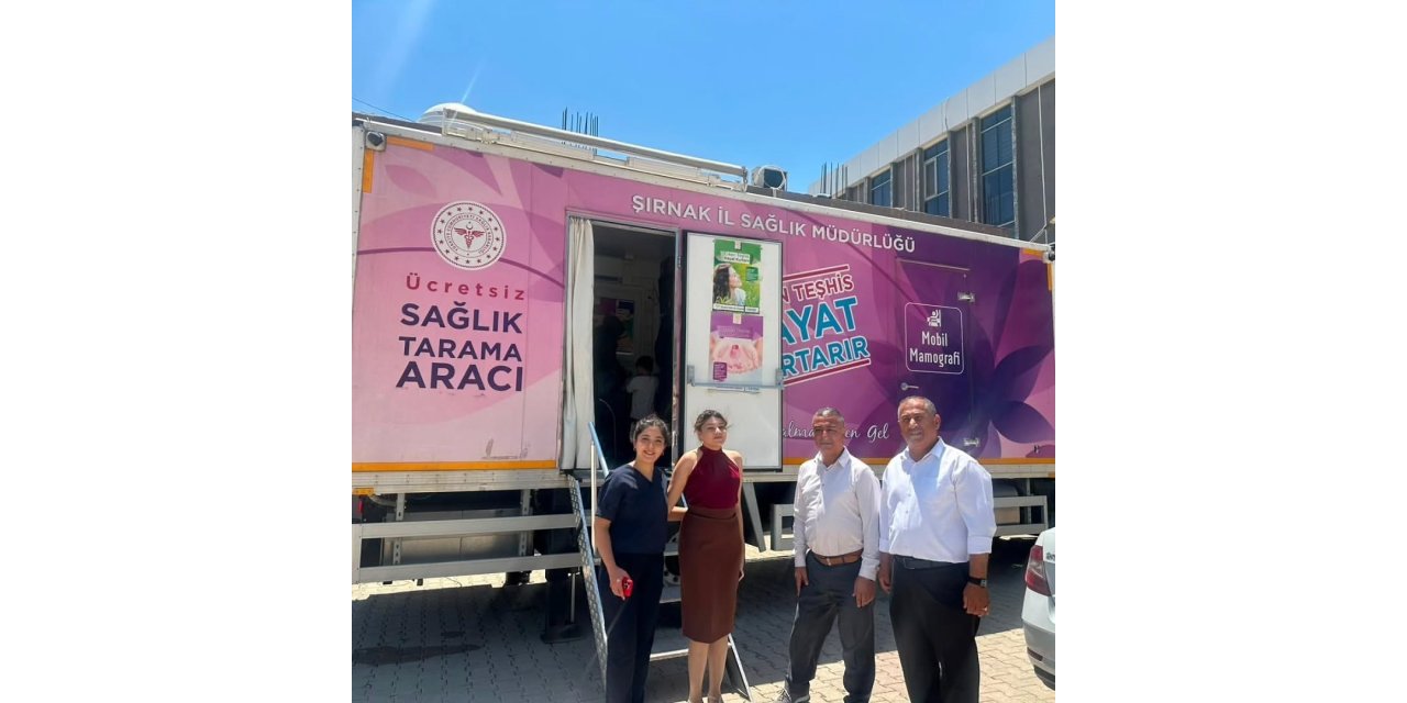 Uludere’de iki haftada 872 kanser taraması yapıldı