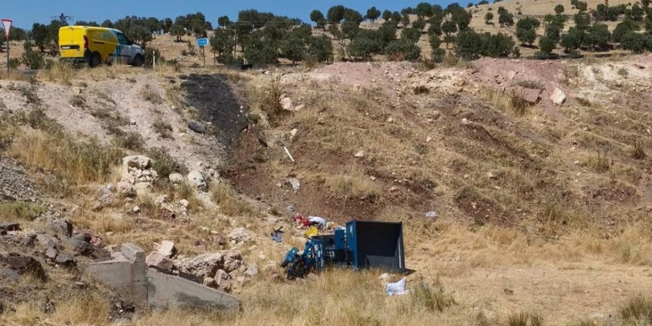 Şırnak'ta patpat şarampole devrildi: 1 ölü, 3 yaralı