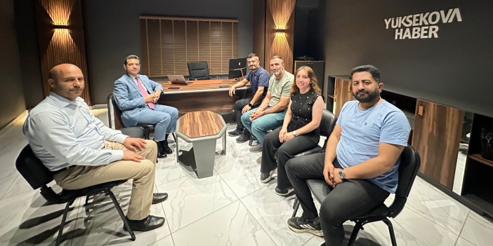 BİK Van Bölge Müdürü Kenan Tokgöz’den Yüksekova Haber’e ziyaret