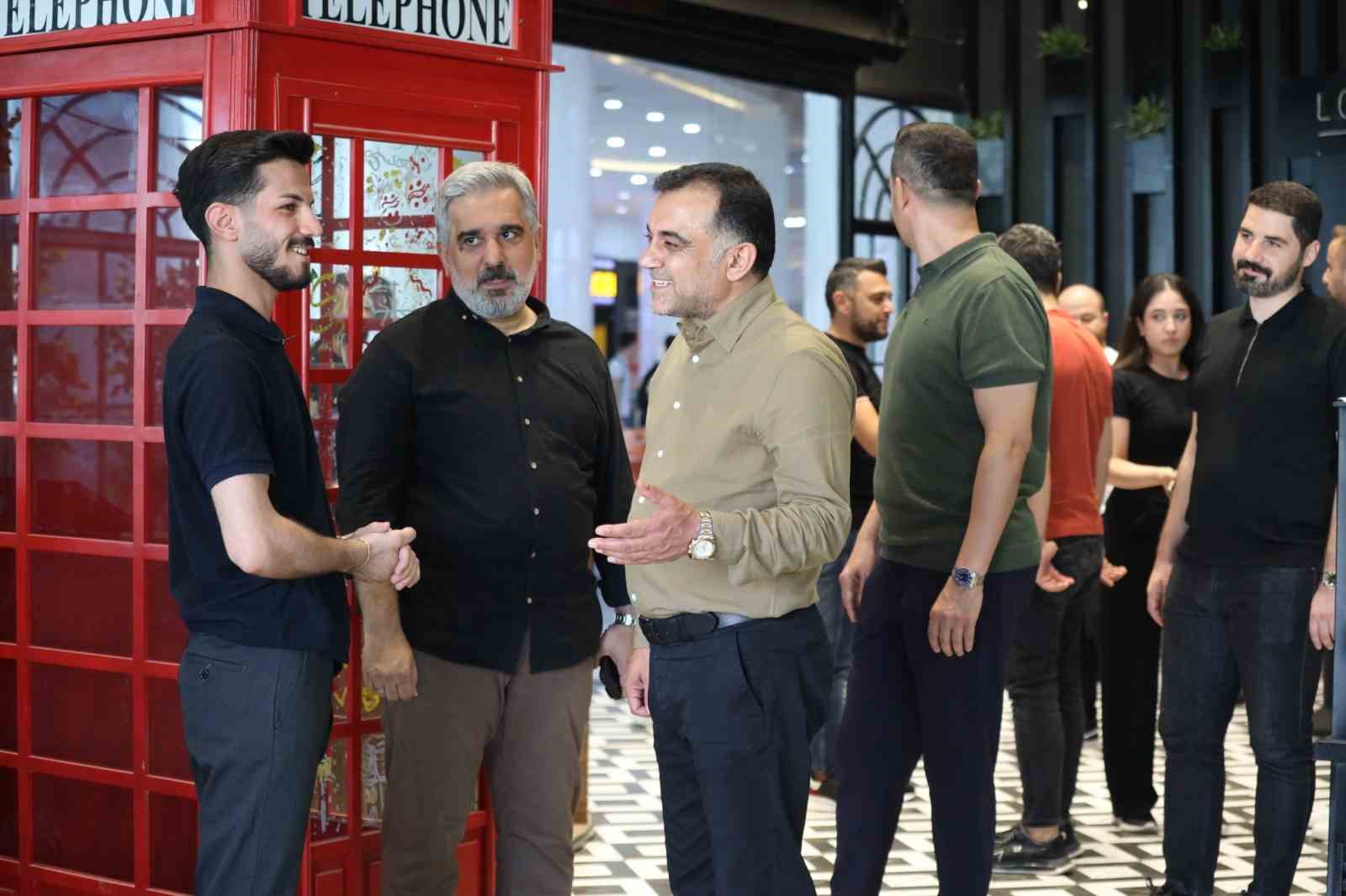 MTSO Başkan adayı Duyan, esnafla buluştu