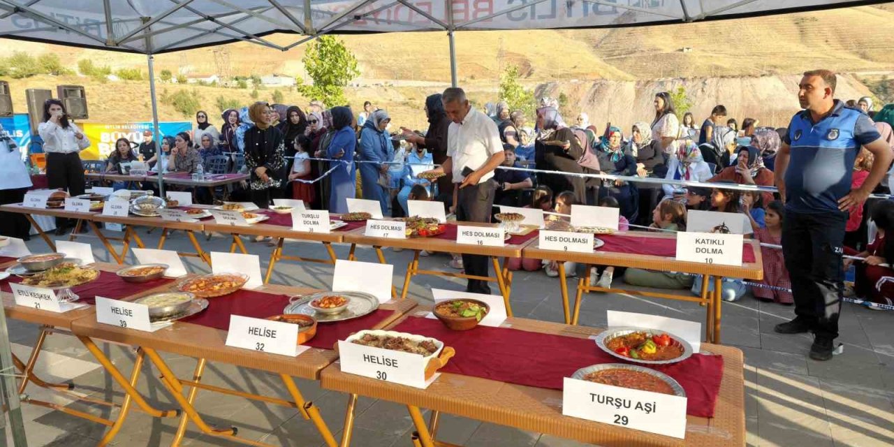 Bitlis’in 42 yöresel yemeği jüri karşısına çıktı